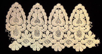 Embroidery Design: Vintage Lace Edition 5 Vol.1 AINL32B 4.86"w X 9.65"h