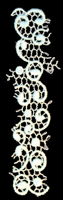 Embroidery Design: Vintage Lace Edition 5 Vol.4 AINL57A  1.87"w X 6.11"h