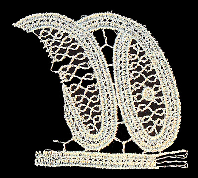 Embroidery Design: Vintage Lace Edition 6 Vol.2 AINL73A  3.26"w X 2.87"h