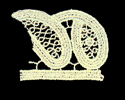 Embroidery Design: Vintage Lace Edition 5 Vol.5 AINL74A  2.75"w X 2.06"h
