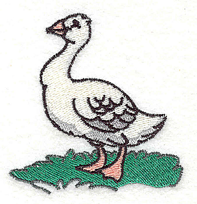 Embroidery Design: Goose 2.65w X 2.76h