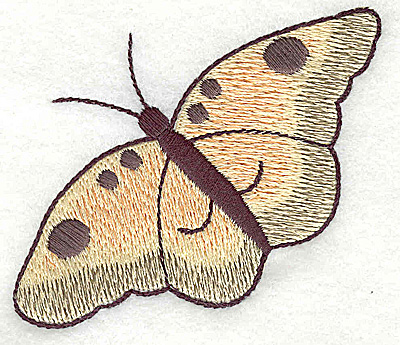 Embroidery Design: Butterfly large  3.06w X 2.60h