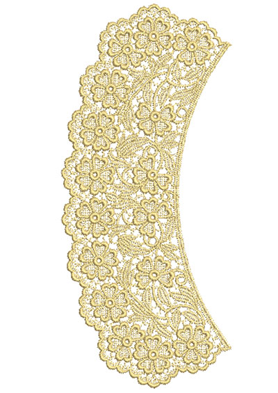 Embroidery Design: Lace from the Vault 8 Design 5 9.14w X 4.06h