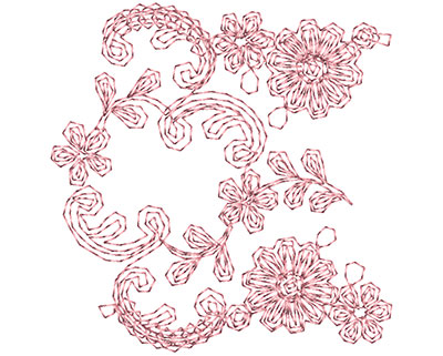 Embroidery Design: Heirloom From The Vault 3 Design 4 2.72w X 2.67h