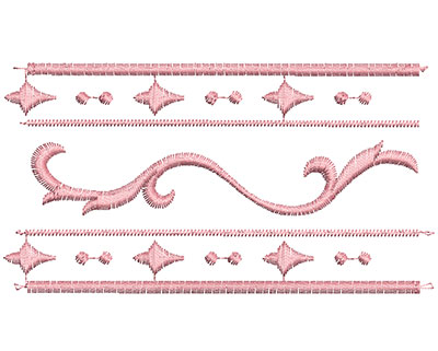 Embroidery Design: Heirloom From The Vault 4 Design 1 2.55w X 4.74h