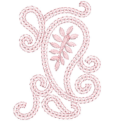 Embroidery Design: Heirloom From The Vault 4 Design 8 5.37w X 3.96h