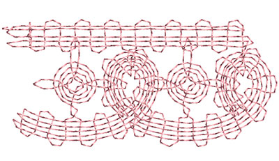 Embroidery Design: Heirloom From The Vault 6 Design 8 1.2w X 2.6h
