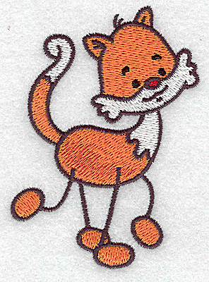 Embroidery Design: Cat 2.52w X 3.57h