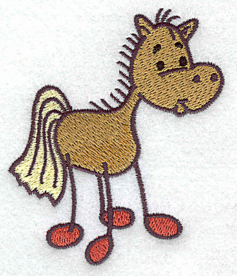 Embroidery Design: Horse 2.89w X 3.47h