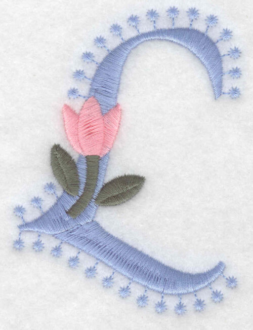 Embroidery Design: L Large3.77inH x 2.78inW