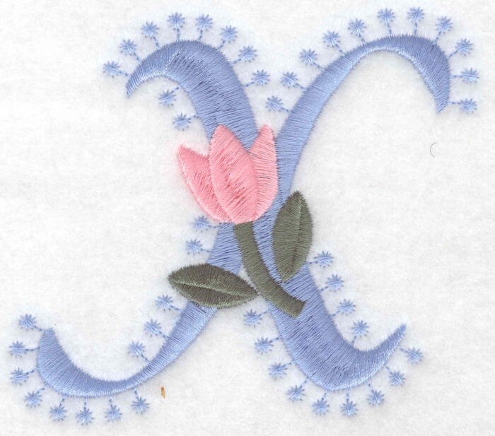 Embroidery Design: X Large3.52inH x 4.08inW