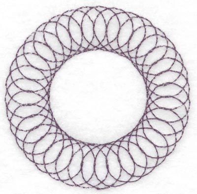 Embroidery Design: Spiral stitch one hundred eighteen3.90w X 3.90h