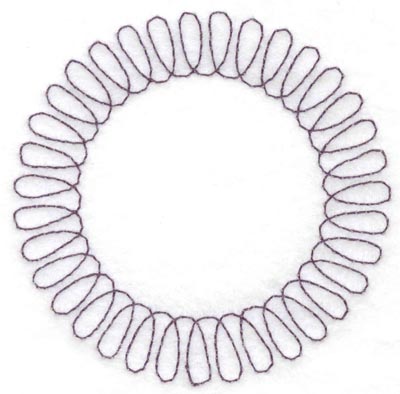 Embroidery Design: Spiral stitch one hundred twenty seven3.90w X 3.90h