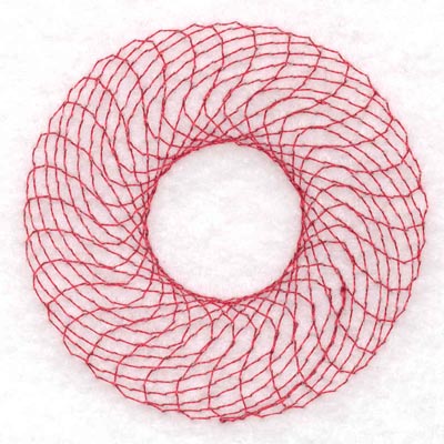 Embroidery Design: Spiral stitch one hundred twenty nine2.50w X 2.48h