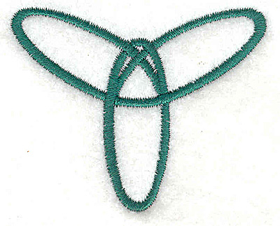 Embroidery Design: Irish Forever symbol 2.49w X 2.01h