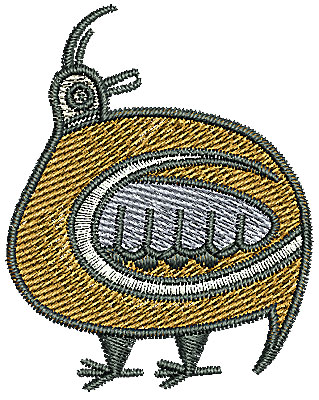 Embroidery Design: Southwest bird 1 1.73w X 2.17h