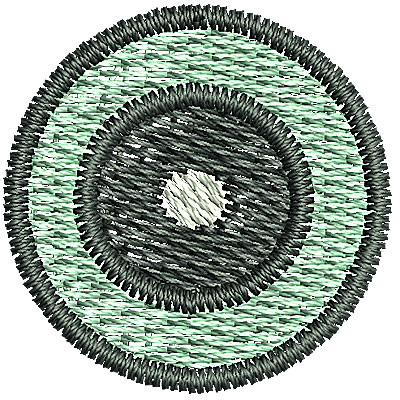 Embroidery Design: Circle 0.79w X 0.79h