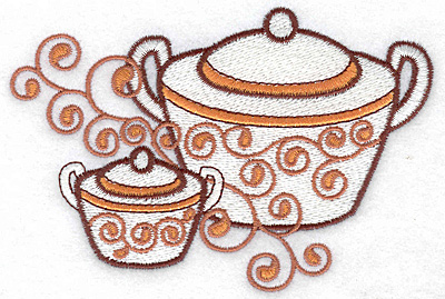Embroidery Design: Sugar bowls large 4.95w X 3.36h