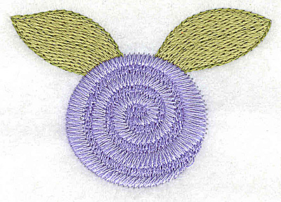 Embroidery Design: Rosebud lavender large 2.73w X 1.90h