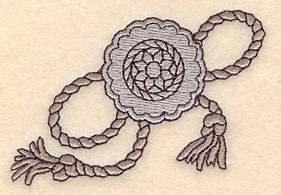 Embroidery Design: Belt buckle and rope 3.04w X 2.01h