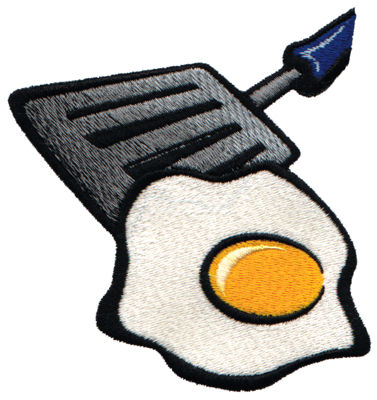 Embroidery Design: Breakfast Egg4.11" x 4.21"