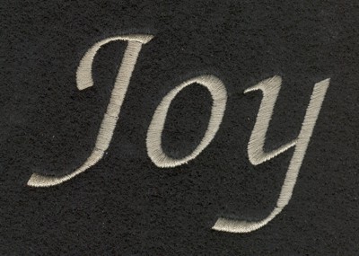 Embroidery Design: Fruit of the Spirit - Joy3.44" x 2.27"