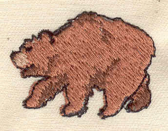 Embroidery Design: Bear   1.44w X 1.06h