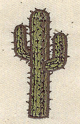 Embroidery Design: Cactus 1.00w X 1.88h
