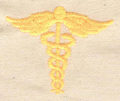Embroidery Design: Medical symbol 1.50w X 1.25h