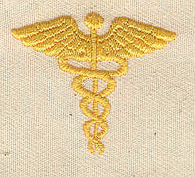 Embroidery Design: Medical symbol 1.38w X 1.48h