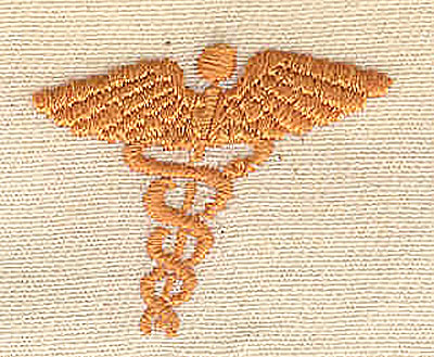 Embroidery Design: Medical symbol 1.25w X 1.06h