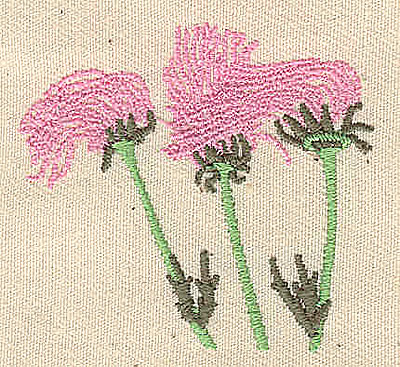 Embroidery Design: Wildflowers 1.88w X 1.69h