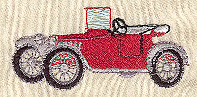Embroidery Design: Vintage automobile 2.63w X 1.25h
