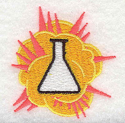 Embroidery Design: Lab beaker1.81w X 1.94h