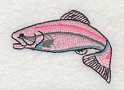 Embroidery Design: Fish 1.88w X 1.38h