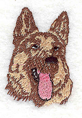 Embroidery Design: German shepherd 1.13w X 1.69h