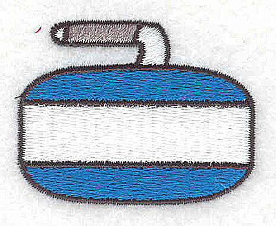 Embroidery Design: Curling Stone1.50W x 2.00H