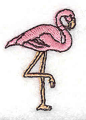 Embroidery Design: Flamingo 1.00w X 1.50h