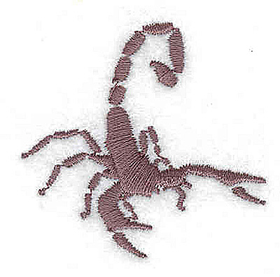 Embroidery Design: Scorpion 1.81w X 1.81h
