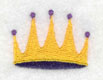 Embroidery Design: Crown 1.25w X 0.94h