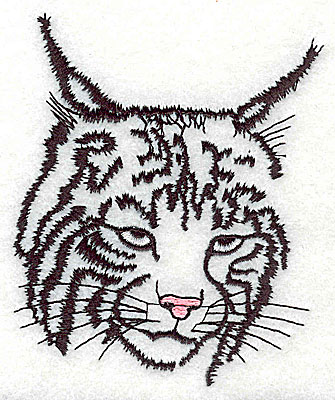 Embroidery Design: Lynx 3.38w X 4.00h