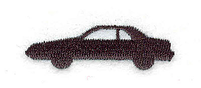 Embroidery Design: Car 1.63w X 0.50h