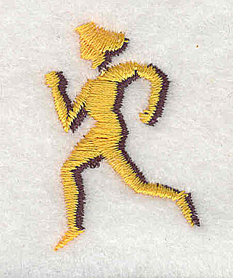 Embroidery Design: Runner 1.00w X 1.44h