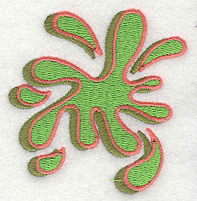 Embroidery Design: Paint splatter 2.50w X 2.56h