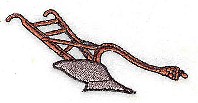 Embroidery Design: Vintage plough 2.94w X 1.44h