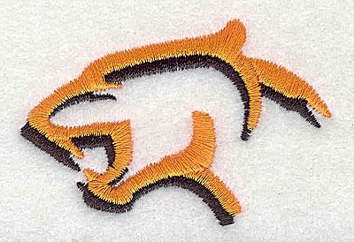 Embroidery Design: Cougar Head 2.63w X 1.69h