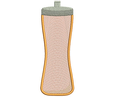 Embroidery Design: Waterbottle 1 Mylar 2.29w X 6.51h
