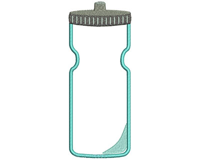 Embroidery Design: Waterbottle 2 2.60w X 6.53h