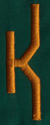 Embroidery Design: OM Left K0.82" x 2.69"