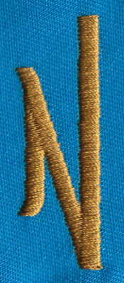 Embroidery Design: PM Left N0.65" x 1.87"